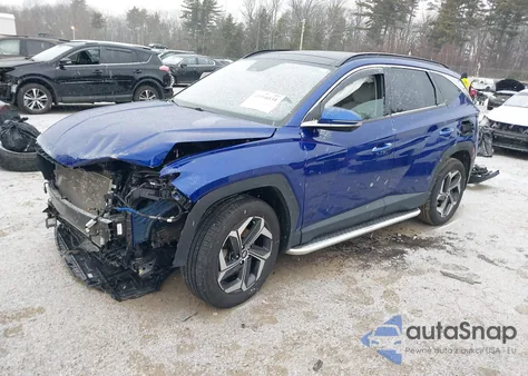 2022 Hyundai Tucson Limited z USA, uszkodzony, nr VIN 5NMJECAE1NH023859